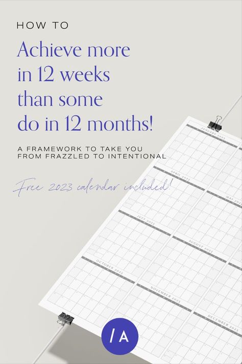 free 2024 calendar download 12 Week Year Templates, One Year Plan, Quarterly Planning, 12 Week Year, 12 Week Challenge, Goals Bullet Journal, Reaching Your Goals, Goals Worksheet, Wellness Coaching