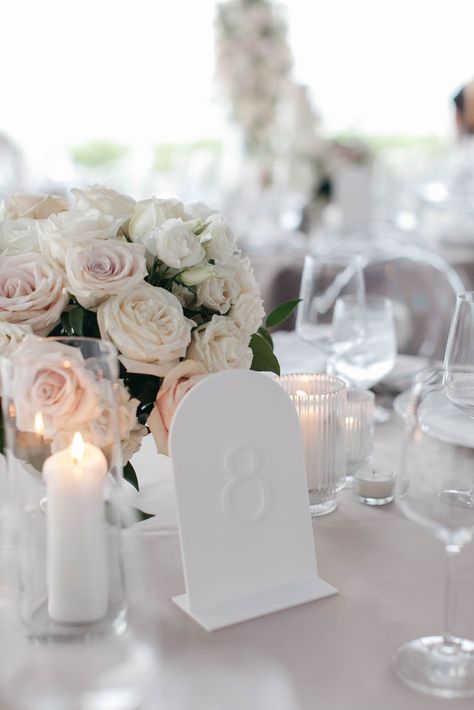 Acrylic Table Numbers, Acrylic Table Number, Acrylic Table, Wedding Rentals, White On White, Table Number, White Acrylics, White Acrylic, Party Looks