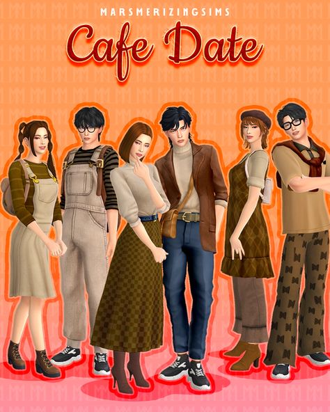 Cafe Date (Public May 25th) | Patreon Female Boots, Sims 4 Male Clothes, Cafe Date, Sims 4 Challenges, Sims 4 Cas Mods, Sims Packs, Free Sims 4, Sims 4 Mm Cc, Sims 4 Cc Skin