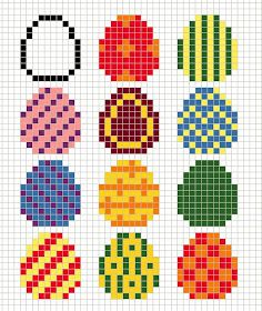 Buzy Bobbins: Big Easter Egg Alphabet Cross stitch design Easter Egg Pixel Art, Easter Pixel Art, Easter Egg Cross Stitch, Waldorf Spring, Egg Cross Stitch, Big Easter Eggs, Native Patterns, Bubble Alphabet, Alphabet Cross Stitch