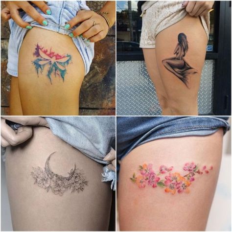 Tatouage femme cuisse - idées originales pour cet endroit populaire Elephant Tattoo, Elephant Tattoos, Tattoo Art, Watercolor Tattoo, Tattoos, Quick Saves, Art