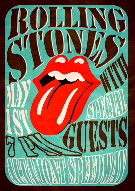 Rolling Stones poster Rolling Stones Poster, Rolling Stones Concert, Rolling Stones Tour, Concert Poster, Tour Posters, Rolling Stones, Concert, Red, Blue