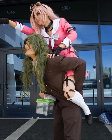 Dr Photoshoot, Gonta Gokuhara, Bug Catching, Danganronpa Anime, Danganronpa Cosplay, Miu Iruma, Polar Opposites, Kawaii Cosplay, Danganronpa 3