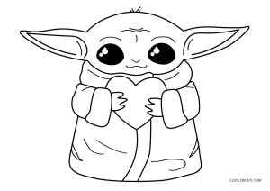 Yoda Pictures, Star Wars Art Drawings, Yoda Drawing, Yoda Art, Yoda Images, Stitch Coloring Pages, Disney Colors, Valentine Coloring, Easy Coloring Pages