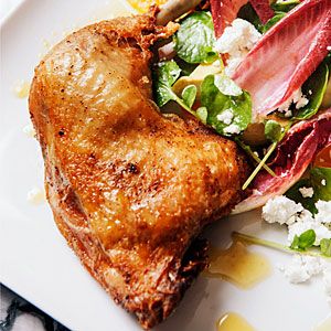 Crisp Chicken Confit Recipe Chicken Confit, Crisp Chicken, Confit Recipes, Endive Salad, Salad With Chicken, Chicken Legs, Whole Chicken, Top Chef, Chicken Salad