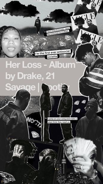 Drake And 21 Savage Aesthetic, Drake And 21 Savage Wallpaper, Her Loss Poster, Her Loss Drake 21 Savage, Her Loss Drake, 21 Savage Poster, 21 Savage Wallpapers, Drake And 21 Savage, R B Wallpaper