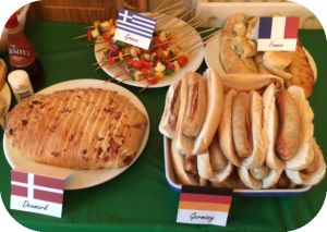 Eurovision Party Food, Eurovision Party, International Party, Food Game, Cheap Hotel, Eurovision Songs, Eurovision Song Contest, European Food, Drink Ideas