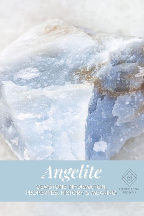 While many people aren’t familiar with Angelite, that doesn’t mean it’s a stone that you should overlook. The Angelite gemstone has an ethereal beauty, making it an excellent option for jewelry pieces and gem collections. Along with unique colouring and intriguing patterning, it has an airy quality you don’t find in many other stones. If you’re curious about the Angelite stone, including where it’s from, its appearance, and its properties, click on our blog to discover more. Angelite Meaning, Japanese Braiding, Travel Inspired Jewelry, Sparkly Crystals, Tarot Gifts, Ocean Inspired Jewelry, Gemstone Necklaces, Natural Gemstone Jewelry, Ocean Inspired