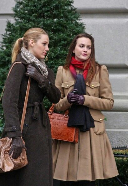 Blake Lively And Leighton Meester, Blake Lively Leighton Meester, Gossip Girl Season 6, Ralph Lauren Tweed, Blair And Serena, Andrew Mccarthy, Deborah Ann Woll, Gossip Girl Blair, Nia Long