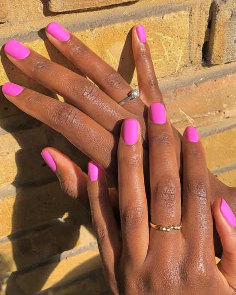 30 Top Nails You'll Want to Try Solid Nail Colors Fall, Spring Nail Colors 2024 Pink, Pink Toe Nails Ideas, Summer Nail 2024 Colors, Summer Nail Colors 2024 Dip, Spring Nails 2024 Solid Color, Watermelon Pink Nails, Pink Nails 2024, Cool Pink Nails