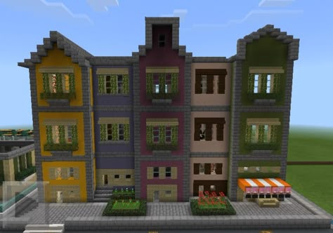 Minecraft Town Layout Modern, Minecraft Venice, Minecraft Things To Build, Buildings Minecraft, Minecraft V, Minecraft Modern City, Minecraft City Ideas, Minecraft Town, Build Minecraft