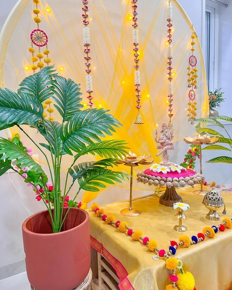 Ganpati Bappa Morya ✨🙏 Ganpati decoration ideas 🌼 . . {Ganpati decoration, Ganpati Bappa, Ganesh festival, Ganesha, Ganesh Chaturthi, Ganpati decoration ideas} . #ganpati #ganpatibappamorya #ganpatidecoration Decoration Ganpati, Ganpati Decoration Ideas, Ganesh Festival, Ganpati Bappa Morya, Bappa Morya, Ganpati Decoration, Ganpati Bappa, Ganesh Chaturthi, Ganesha