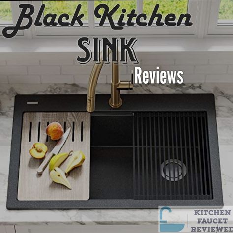 Black Kitchen Sink Reviews #kitchen sink# basin# kitchen basin Sink With Accessories, Granite Composite Kitchen Sink, Workstations Design, Granite Composite Sinks, Black Kitchen Sink, Drop In Kitchen Sink, Granite Kitchen Sinks, Black Sink, Drain Opener