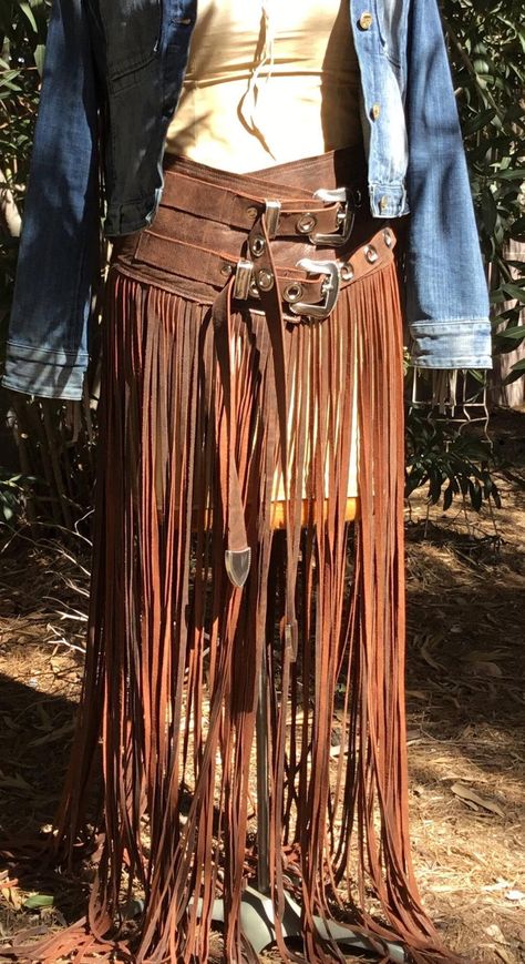 Classy Festival Outfit Chic, Boho Cowgirl Style Western Chic, Buckskin Dress, Fringe Belt, Tassel Belt, Boho Cowgirl, Boho Life, Rock Rock, Cowgirl Chic