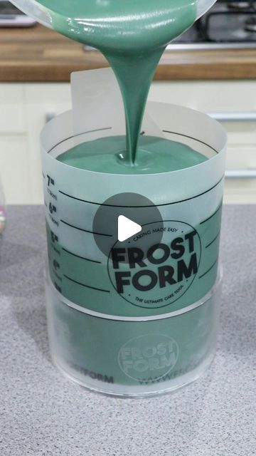 Frost Form® on Instagram: "Frost Form from Start to Finish with Butter Ganache 🤗  Did you know we have kits from 3-inches to 10-inches?! Order worldwide from our website- www.frostform.com 💕  Video by @loveisbakeable" 8 Inch Cake Designs, Ganache Cake Design, Frost Form Cake Ideas, How To Make Teal Colored Frosting, How To Frost And Decorate A Cake, How To Frost A Cake Smooth, Frost Form Ganache, Frost Form, Butter Ganache