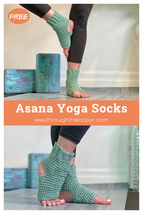 Asana Yoga Socks Free Crochet Pattern and Video Tutorial Crochet Yoga Bag Pattern Free, Yoga Socks Crochet Pattern Free, Crochet Yoga Socks Free Pattern, Yoga Socks Crochet Pattern, Crochet Yoga Socks, Yoga Socks Pattern, Crochet Yoga, Yoga Socks Knitting Pattern, Asana Yoga