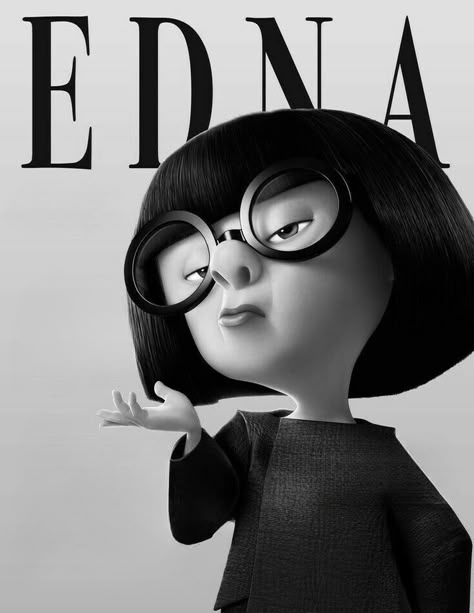 Edna Mode, Wall Collage, Ideas De Fondos De Pantalla, Pixar, Dibujos Bonitos, Poster Prints, Magazine, Graphic Design, Tumblr