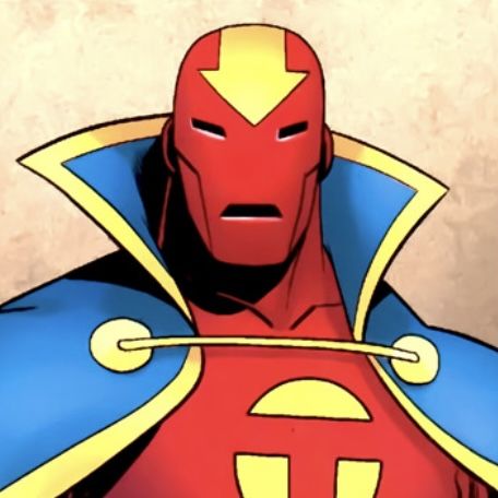 Red Tornado, Justice League Animated, Comic Sketch, Justice League Comics, Roleplay Ideas, Comic Icons, Rock Sculpture, Brand Character, Superhero Team