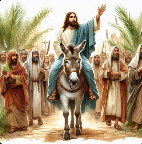 Blessed Palm Sunday, Pictures Of Jesus, Jesus Etc, Lion Of Judah Jesus, Jesus Artwork, Pictures Of Christ, Jesus Christ Artwork, Bible Images, Jesus And Mary Pictures