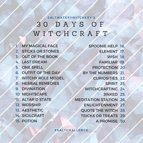 30 Day Challange, Candle Magic Spells, 30 Day Drawing Challenge, Healing Journaling, Witch Candles, Magical Herbs, Witch Spell Book, Creative Drawing Prompts, Baby Witch