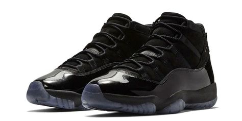 The Air Jordan 11 “Cap and Gown” Is an All-Black Masterpiece: Celebrate your graduation in style. Jordan 11 Cap And Gown, Zapatillas Nike Jordan, Zapatillas Jordan Retro, Jordan 11s, Jordan Xi, Air Jordan Xi, Look Adidas, Basketball Shoes For Men, Jordan Model