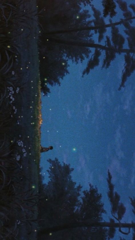 grave of the fireflies iphone wallpaper Firefly Aesthetic Wallpaper, Field Of Fireflies, Fireflies Aesthetic Wallpaper, Grave Fireflies, Grave Of The Fireflies Wallpaper, Firefly Aesthetic, Fireflies Aesthetic, Fireflies Wallpaper, Firefly Wallpaper