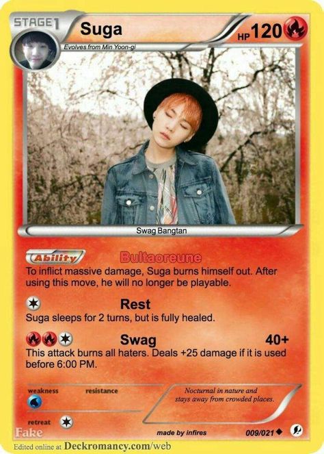 Yugioh Cards, Bts Yoongi, Rap Monster, Pokemon Cards, Bts Bangtan Boy, Bts Suga, Kpop Groups, Kpop Memes, Bts Memes