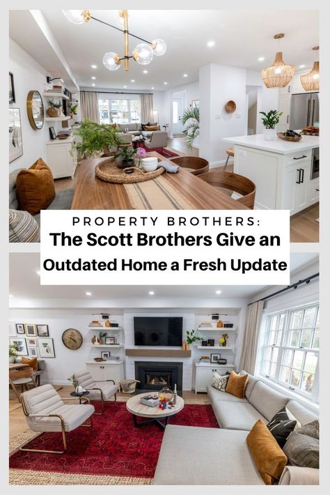 Property Brothers Kitchen, Property Brothers Designs, Hgtv Shows, Homes Ideas, Scott Brothers, Property Brothers, Lounge Room, Forever Home, Home A