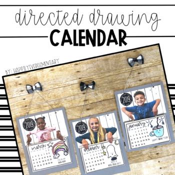 Ring in the New Year with a fun take-home craft calendar for your sweet kiddos!With adorable, easy-to-follow tutorials, these directed drawings are a great way to celebrate the new year with your class!This product comes with:- Two Different Calendar Sizes- 12 Directed Drawing Tutorials- Digital Pap... Photo Calendar Ideas, Christmas Gifts To Parents From Students, Kids Calendar Craft, Upper Elementary Gifts For Parents, Elementary Christmas Gifts For Parents, Student Gift To Parents Christmas, Student Calendar Gift, Gifts From Fifth Grade Students To Parents Christmas, Calendar Gift For Parents