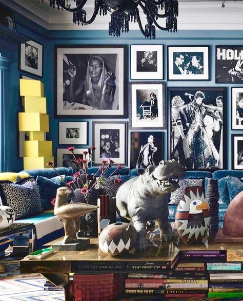 Industrial Maximalist, Maximalist Interior, The Upper East Side, Upper East Side, Blue Door, East Side, Beauty Industry, Living Room Interior, Written By