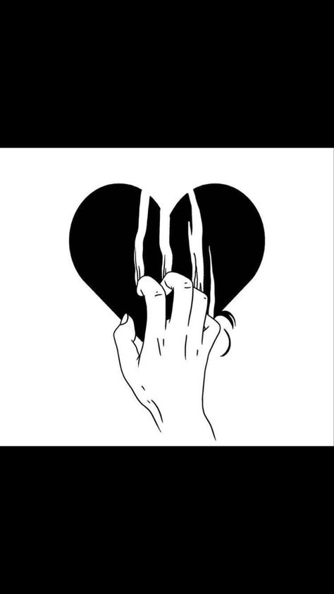 Black-white heart love Broken Hearted Photoshoot, Wallpaper Iphone Heart, Clever Captions, Clever Captions For Instagram, Dont Touch My Phone Wallpaper, Love Heart Images, Black And White Heart, Men Photoshoot, Black And White Love