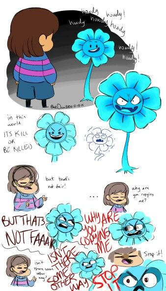 Echo the Flower Undertale Fanart Frisk, Echo Flower, Undertale Flowey, Flowey The Flower, Stay Determined, Undertale Oc, Fox Games, Undertale Comic Funny, Undertale Memes