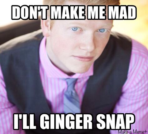 #gingerjokes #ginger Ginger Jokes Humor, As Told By Ginger Quotes, Ginger Funny, Ginger Problems, Ginger Quotes, Ginger Meme, Ginger Jokes, Ginger Humor, Ginger Memes Funny