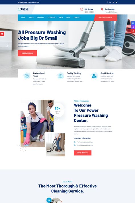 The Povash Power Wash WordPress Theme is a specialized theme designed for power washing and cleaning services. Cleaning Service Website Design, Cleaning Website Design, Power Wash, Technology Theme, Cold Email, Power Washing, Wp Themes, Pressure Washing, Website Designs