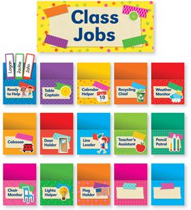 Growth Mindset Bulletin Board, Colorful Classroom, Prek Classroom, Class Jobs, Aktiviti Kanak-kanak, Elementary Classroom Decor, Bulletin Board Sets, Classroom Jobs, Aktivitas Montessori