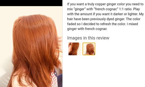 Adore hair color perfect natural ginger hair mixture Adore French Cognac Hair Color, French Cognac Hair Color, Adore French Cognac, Adore Ginger Hair Color, Adore Hair Color, Natural Ginger Hair, Adore Hair Dye, French Cognac, Natural Ginger