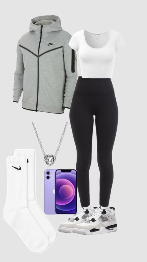 Nike Tech Fit, Chav Outfits, Tech Outfit, Outfit Nike, Nike Outfit, Teen Swag Outfits, Cute Nike Outfits, Outfit Invierno, Casual Preppy Outfits