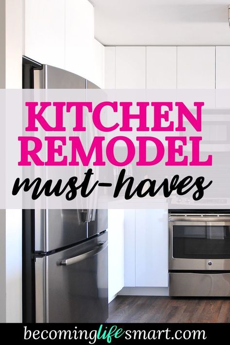 Budget Kitchen Remodel, Kitchen Cabinet Remodel, Kitchen Must Haves, Kitchen Remodeling Projects, Kitchen On A Budget, Trendy Kitchen, Décor Diy, Kitchen Remodel Idea, Luxury Kitchen