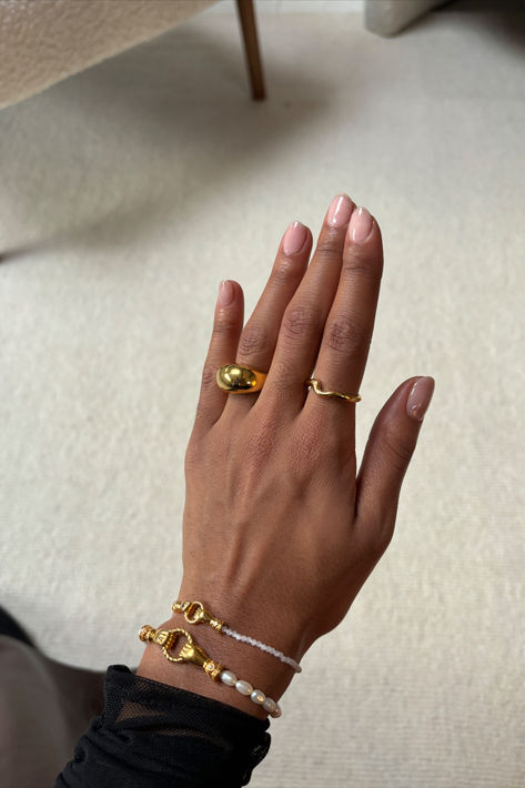 Missoma Gold Rings for Stacking Stackable Rings Silver, Ring Stack, Ring Stacking, Stackable Rings, Stacking Rings, Gold And Silver, Statement Pieces, Gold Rings, Jewelry Design