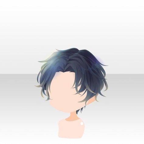 Male Chibi, Chibi Hairstyles, Hair Colour Design, Chibi Hair, Manga Hair, Anime Boy Hair, Cocoppa Play, Anime Hair, Hair Reference