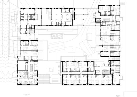 Jarmund/Vigsnæs Architects · Sørenga 3 Housing Design, Apartment Building, Contemporary Architecture, L Shape, Architects, Floor Plans, Apartment, How To Plan, Architecture