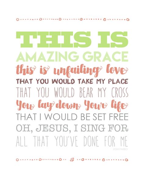 Spring, Easter, Amazing Grace + Jesus. This Is Amazing Grace, Christian Song Lyrics Quotes, Amazing Grace Lyrics, Christian Music Lyrics, Song Lyrics Quotes, Christian Song Quotes, Phil Wickham, Christian Lyrics, Worship Songs Lyrics