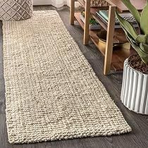 Jute Lights, Jute Rug Runner, Jute Runner, Braided Area Rugs, Jute Area Rugs, Natural Area Rugs, Hemp Rugs, Light Ivory, Jute Rug