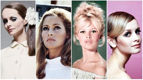 Fashion History- The Look of the 1960’s | by Kalyani Kala | Medium 1960s Mod Fashion Women, 60s Hair And Makeup, 60s Fashion For Women, 1960s Mod Fashion, Late 60s Fashion, 60’s Fashion, 1960s Hair, 60s Hair, Evening Hairstyles