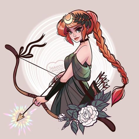 Artemis Percy Jackson, Artemis Art, Artemis Greek Goddess, Percy Jackson Series, Percy Jackson Drawings, Artemis Goddess, Apollo And Artemis, World Mythology, I Like Her