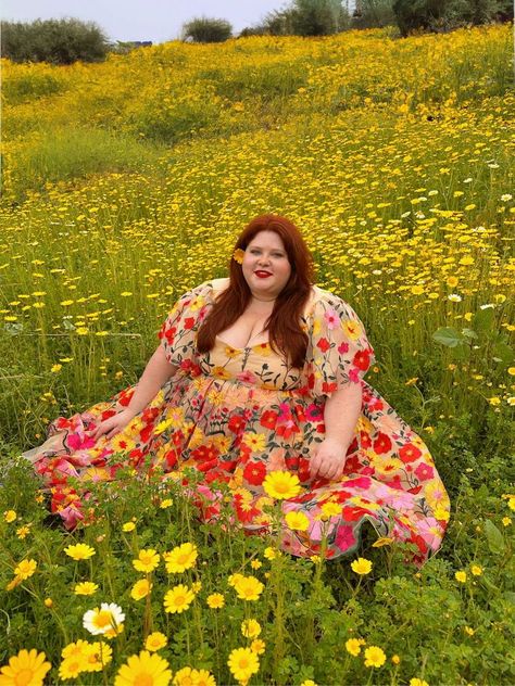 Yellow cottagecore dress