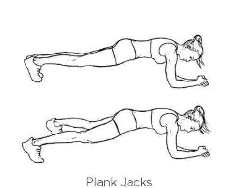 Plank Workouts, Plank Variations, Full Body Circuit, Plank Jacks, Plank Workout, Check In, Workout Routine, Full Body, Circuit