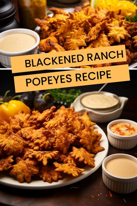 Blackened Ranch, Popeyes Fried Chicken, Turkey Sandwiches Recipes, Cornbread Salad, Blackened Seasoning, Making Fried Chicken, Sweet Pork, Egg Roll Recipes, Miracle Whip