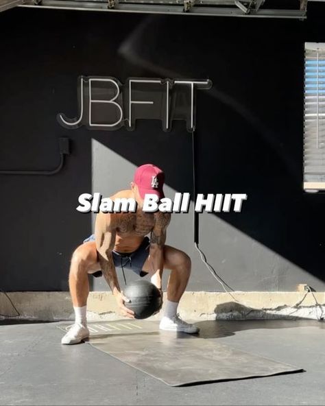 Hiit Bootcamp Workout, Slamball Workout, Slam Ball Workout, Slam Ball, Medicine Ball Workout, Ball Workout, Speed Drills, Boot Camp Workout, Abs And Cardio Workout