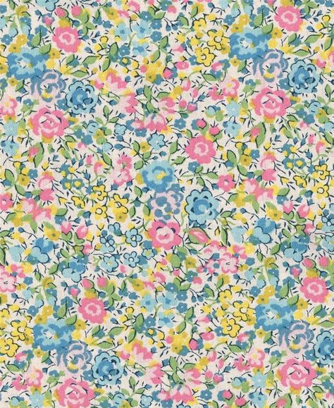 Liberty Print Fabric Liberty Pattern EMMA AND GEORGINA Powder | Etsy Shabby Chic Prints, Liberty Pattern, Wedding Interior, Theme Bapteme, Baptism Themes, Kashmiri Work, Liberty Prints, Liberty Print Fabric, Floral Chintz